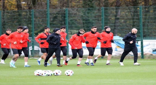 A Milli Futbol Takımı, Cardiffteki ilk çalışmasını yaptı