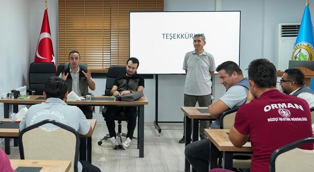 Adana Orman Bölge Müdürlüğü'nde İş Makineleri Operatörlerine Eğitim