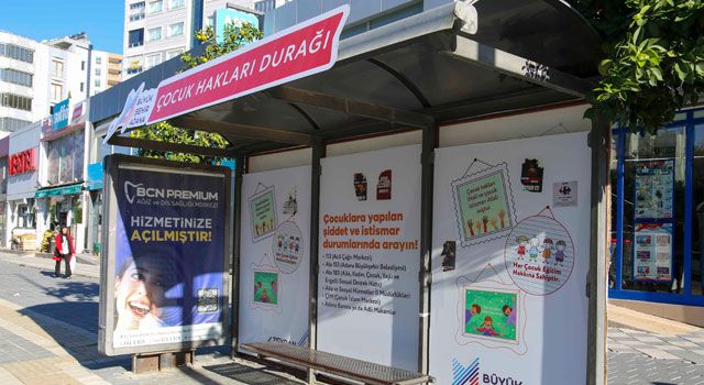 Adana'da "Çocuk Hakları Durağı"