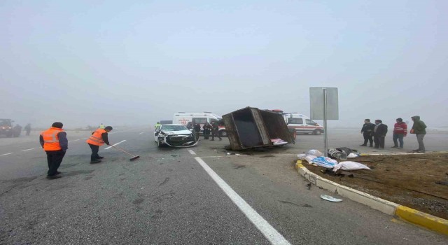 Afyonkarahisarda trafik kazası: 7 yaralı