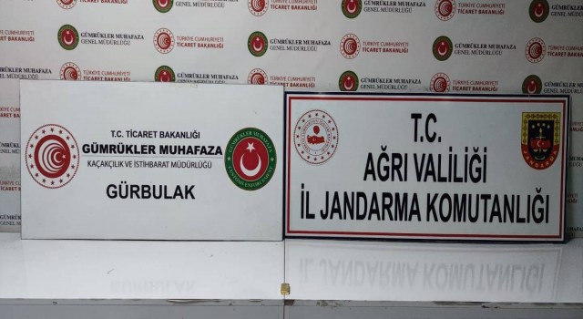 Ağrıda 1 kilo 152 gram kaçak altın ele geçirildi