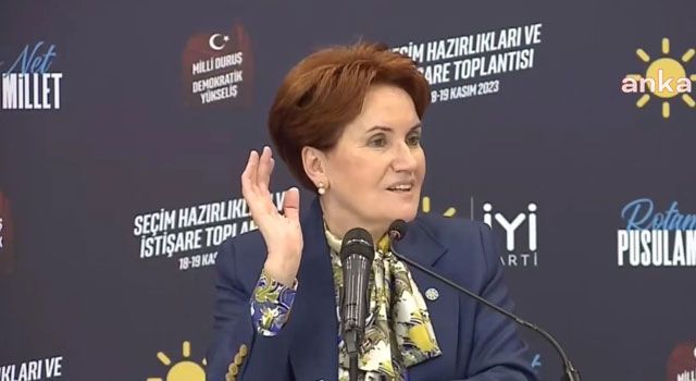 Akşener: “İspat Edilirse Politikayı Bırakırım”