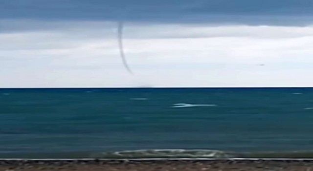 Antalya açıklarında hortum