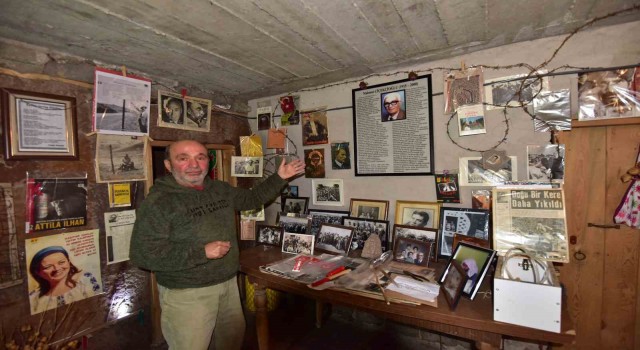 Babasından kalan 2 katlı evi topladığı eşyalarla müzeye çevirdi