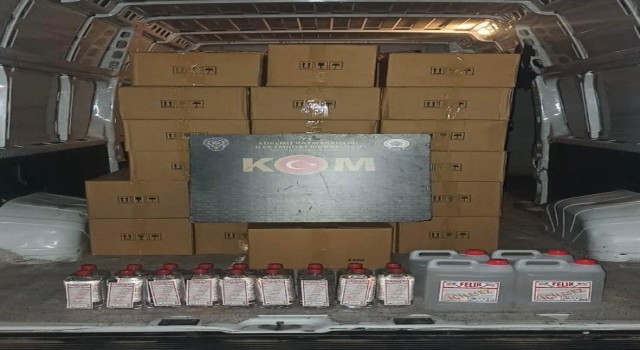 Balıkesirde bin 20 litre etil alkol ele geçirildi