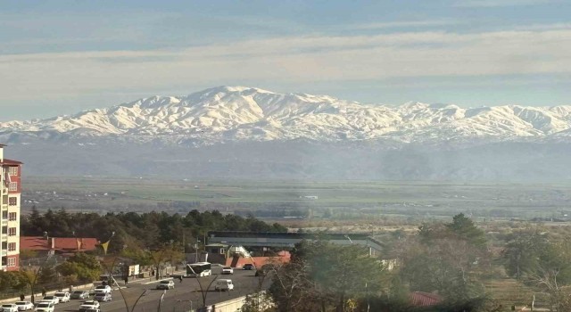 Bingöl dağları beyaza büründü