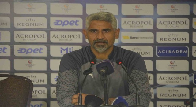 Bodrum FK - Adanaspor maçının ardından