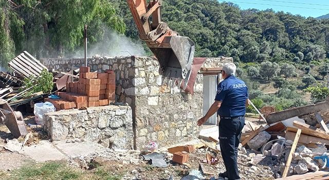 Bodrum'da kaçak yapılaşmaya göz açtırılmıyor
