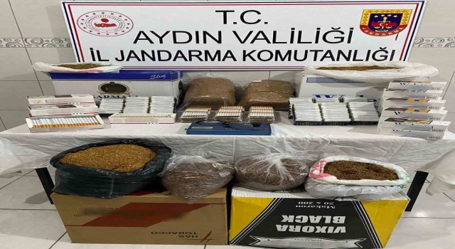 Bozdoğanda kaçak sigara operasyonu