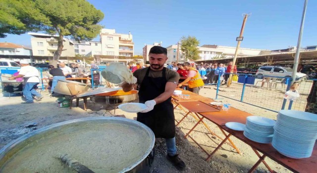 Buharkentte esnaflardan keşkek hayrı