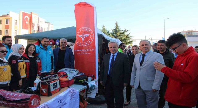 Büyükşehir İtfaiyesinden 100. yıl Tatbikatı