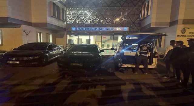 Çakarlı araçla trafiğe çıkan şahıslara 67 bin 296 TL ceza