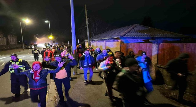 Cardiffte Türk Milli Takımı coşkusu