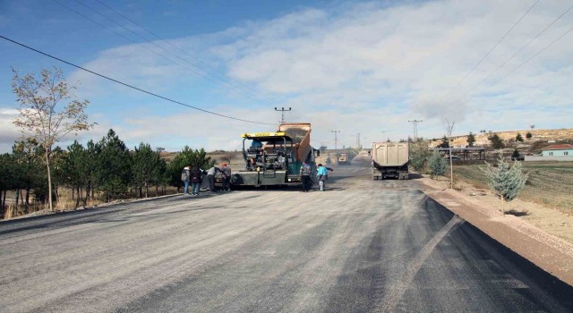 Çatakderede kapsamlı yol çalışması