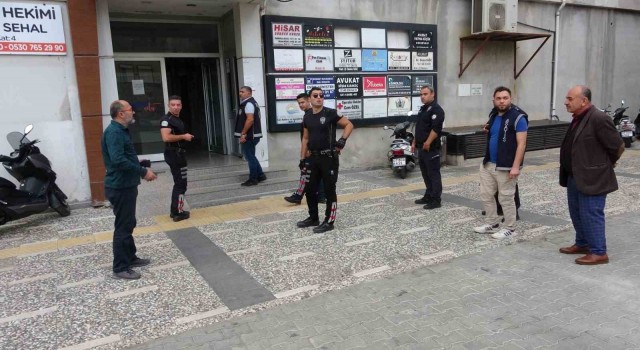 Çatıda 45 dakika önce gördüğü şahıs için ekipleri alarma geçirdi