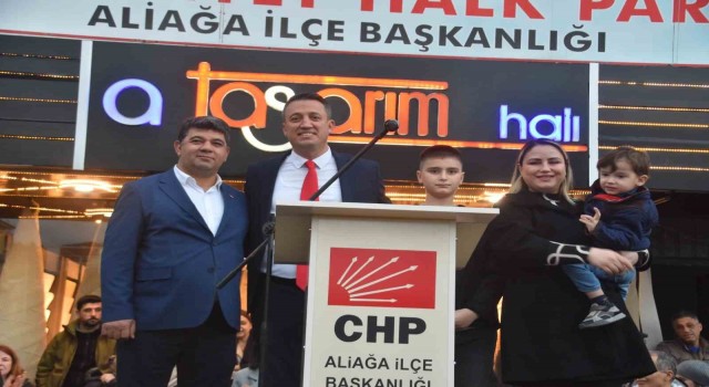 CHPde Barış Eroğlundan miting gibi adaylık açıklaması