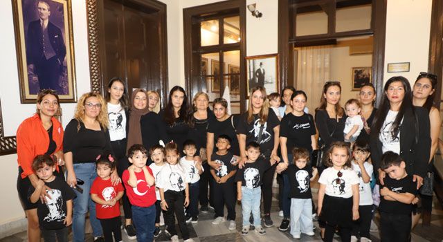 Çocuklar Atatürk Evini Ziyaret Etti