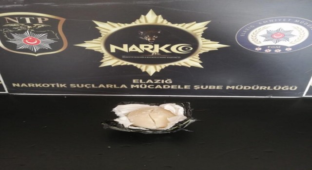 Elazığda uyuşturucu taciri 2 kişi yakalandı