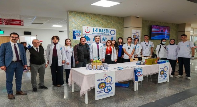 Erzincanda diyabet etkinliği düzenlendi