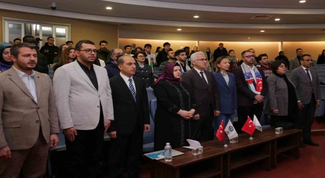 Filistinde yaşanan son gelişmeler ESOGÜdeki panelde ele alındı