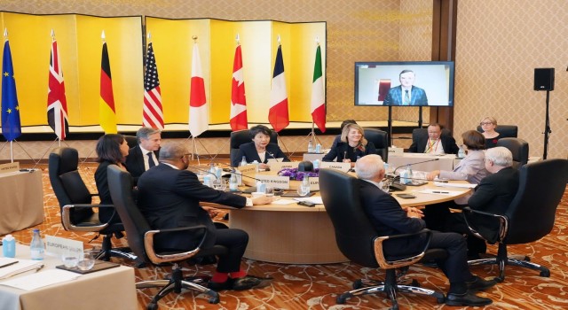 G7: Gazze'de çatışmalara insani ara verilmesini destekliyoruz