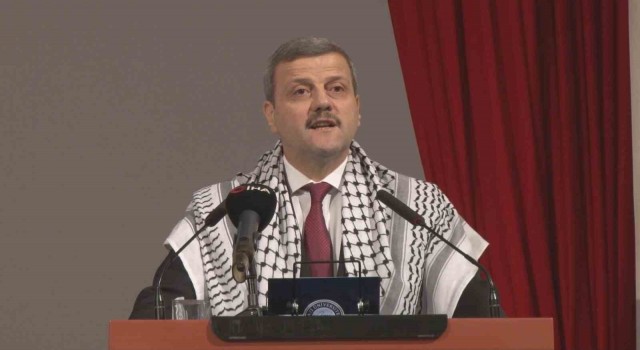 Gazi Üniversitesi Rektörü Yıldız: “İsrail bir devlet değil, şeytani aklın oyuncağı”