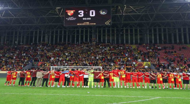 Göztepedeki hedef iç sahadaki üçüncü galibiyet