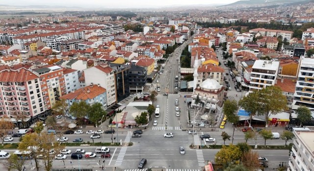 Hacı Hıfzı Emer Caddesi Kütahyanın yeni cazibe merkezi olacak