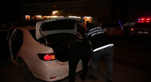 Hakkari polisinden ‘Narkoalan uygulaması