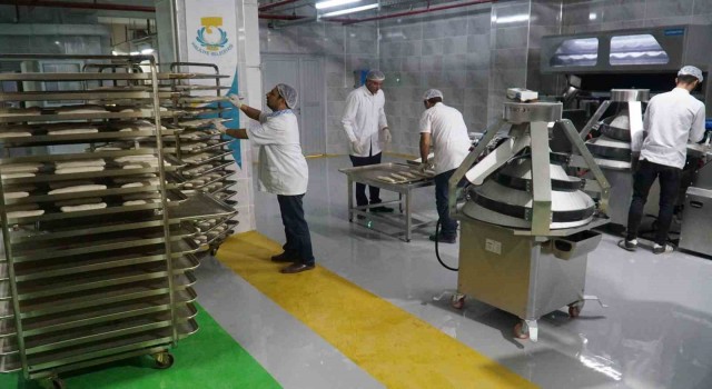 Haliliyede ekmek üretim tesisi kuruldu