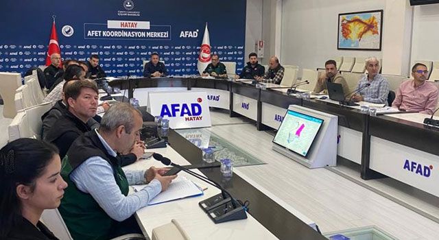 Hatay'da Kışa Hazırlık Toplantısı