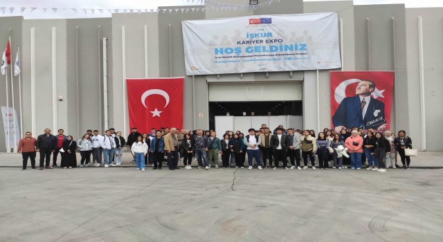 Honaz MYO öğrencileri, Denizli Kariyer Expo 2023 fuarına katıldı