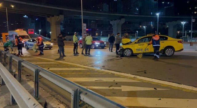 Kadıköyde trafik kazası: 1 yaralı