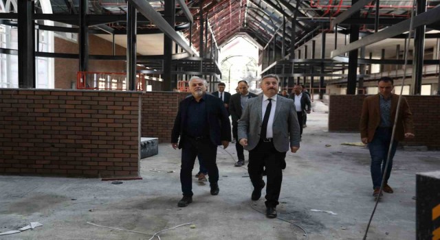 Kayseriye renk katacak Çarşı Melikgazide sona doğru