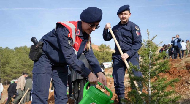 Kırıkkalede 100. Yıl Cumhuriyet Ormanı oluşturuldu