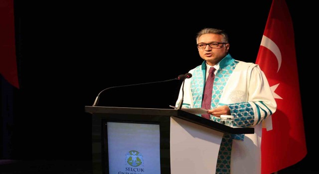 KKTC Cumhurbaşkanı Ersin Tatara Selçuk Üniversitesinde fahri doktora verildi