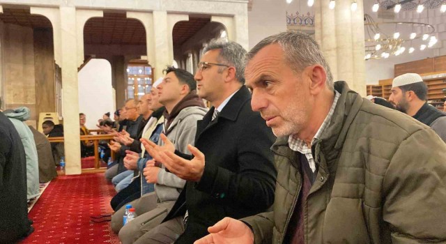 Konyada Gazze halkı ile birlikte oruca niyet edildi, dua edildi
