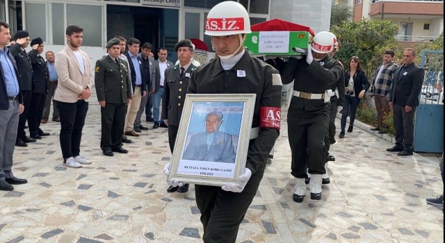 Kore Gazisi Mustafa Tosun Tosun, Çine'de son yolculuğuna uğurlandı