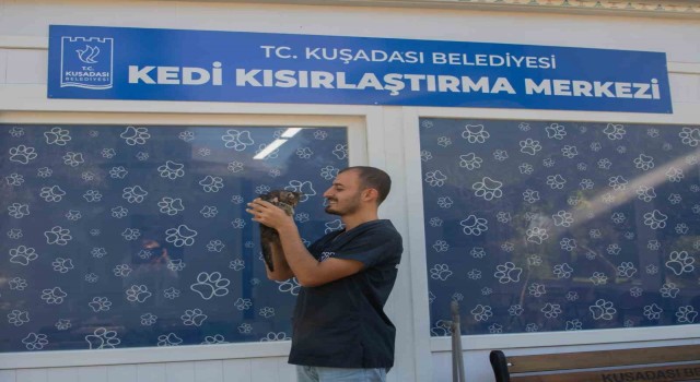 Kuşadası Belediyesi patili dostların sağlığı için bir adım daha attı