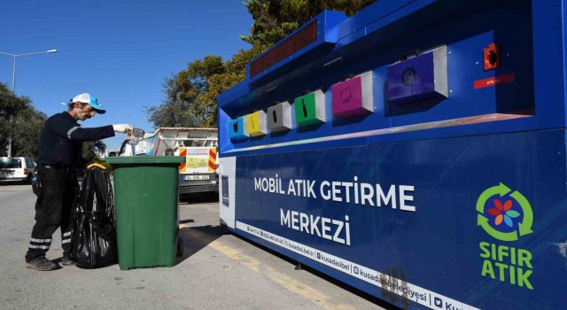 Kuşadası Belediyesine ‘Sıfır Atık belgesi