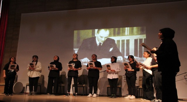 Malazgirtte 10 Kasım Atatürkü anma programı