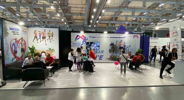 Mersin Büyükşehir Belediyesi İstanbul Maratonu fuarında yerini aldı