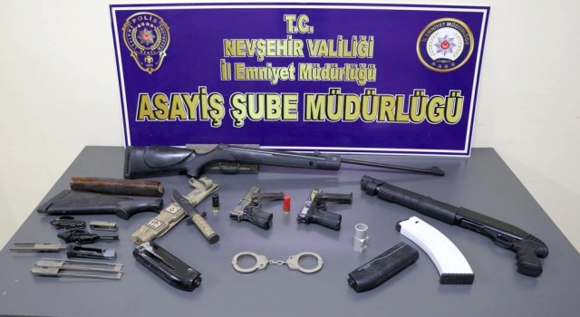 Nevşehirde 3 kişi tutuklandı