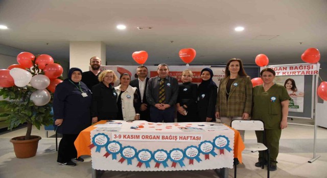 Organ Bağış Haftasında toplumsal farkındalık oluşturuyorlar