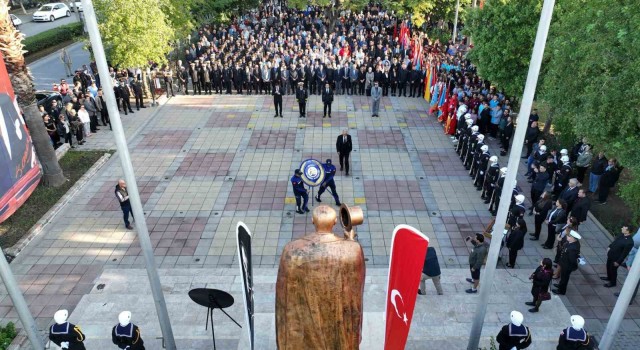 Ortacada 10 Kasım Atatürkü anma töreni