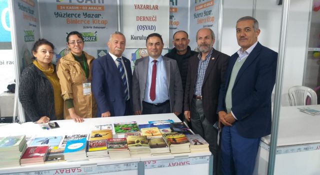 Osmaniye 7. Kitap Fuarı’na, yerelde  OŞYAD damga vurdu
