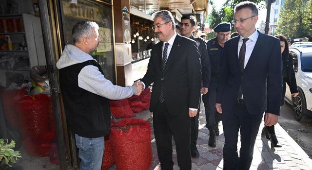 Osmaniye Valisi Yılmaz, Kadirli Esnaflarını Ziyaret Etti
