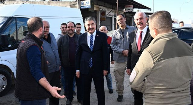 Osmaniye Valisi Yılmaz’dan Sanayi Esnafına Ziyaret
