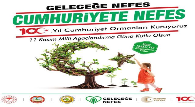 Osmaniye'de 11 Kasım'da Fidan Dikim Etkinliği