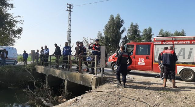 Osmaniye'de sulama kanalında kadın cesedi bulundu